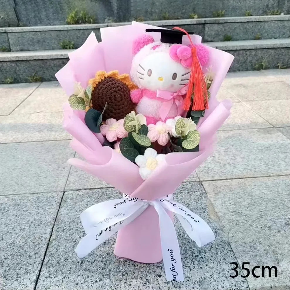 Hello kitty plushie bouquet