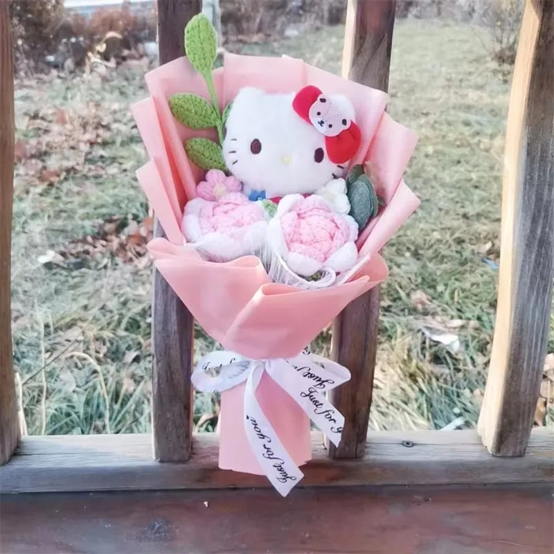 Hello kitty plushie bouquet