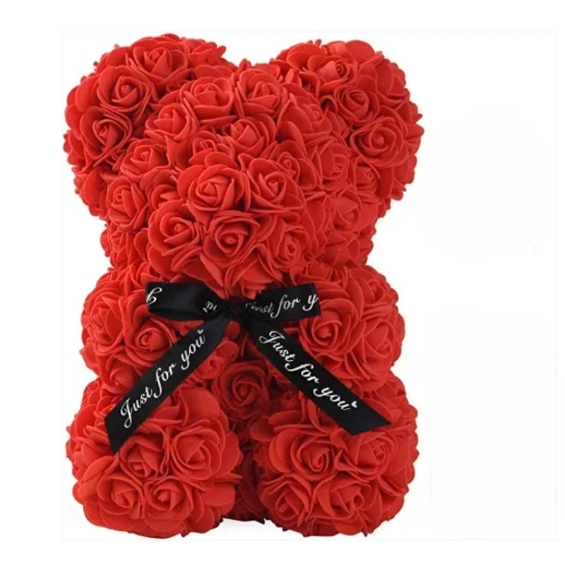 NEW 2026 Artificial Rose Bear